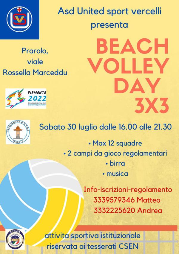 Beach volley day 3x3